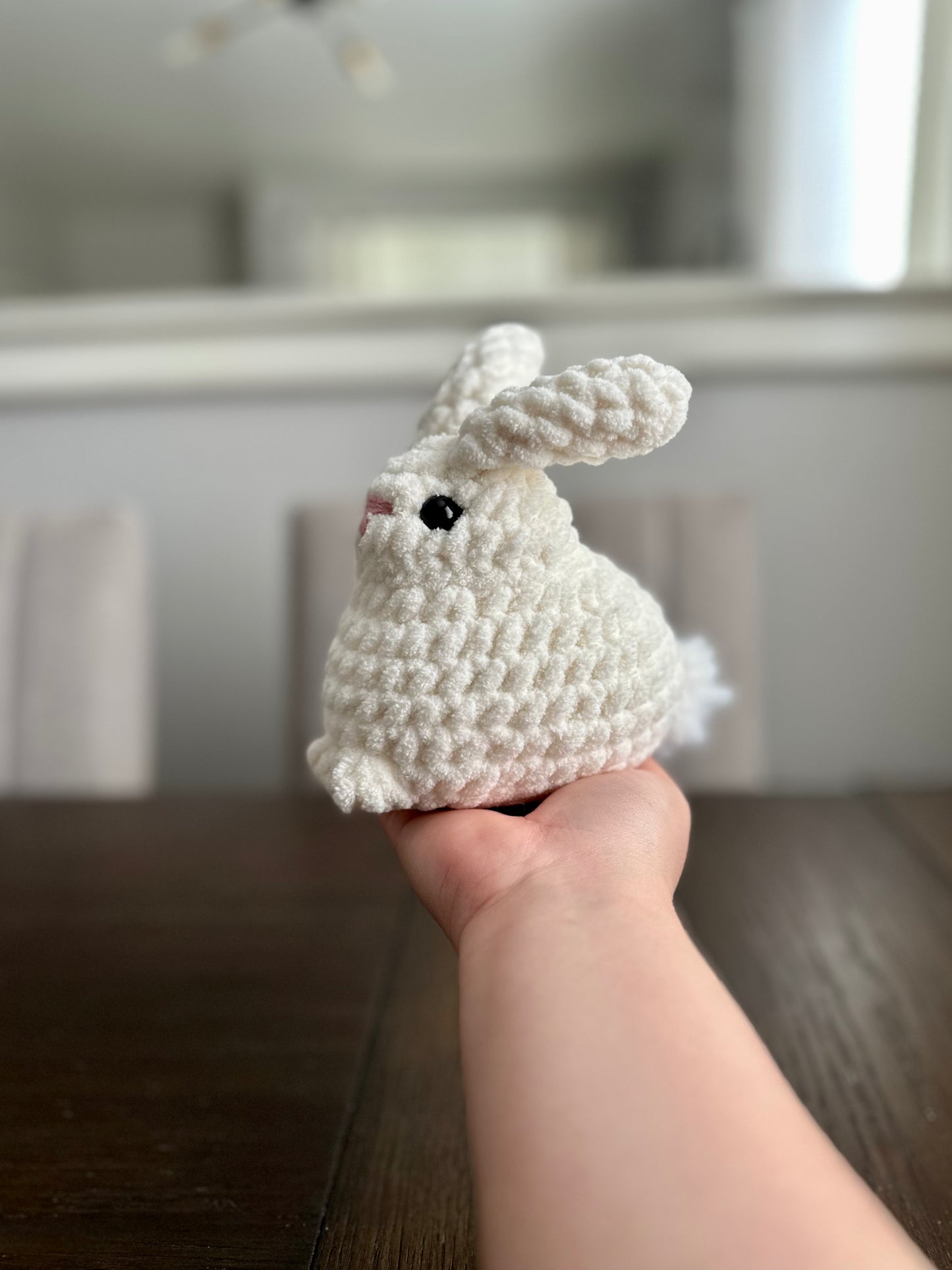 Chubby Sitting Bunny