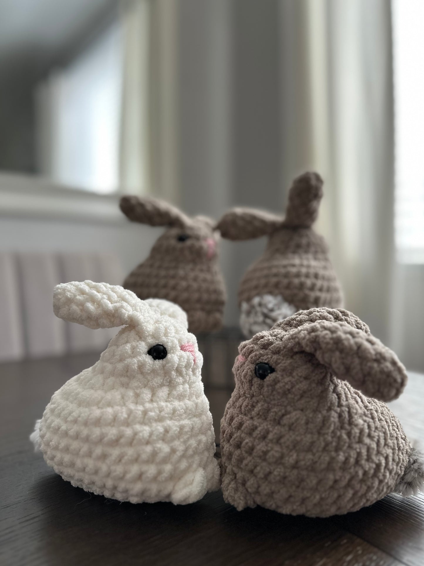 Chubby Sitting Bunny